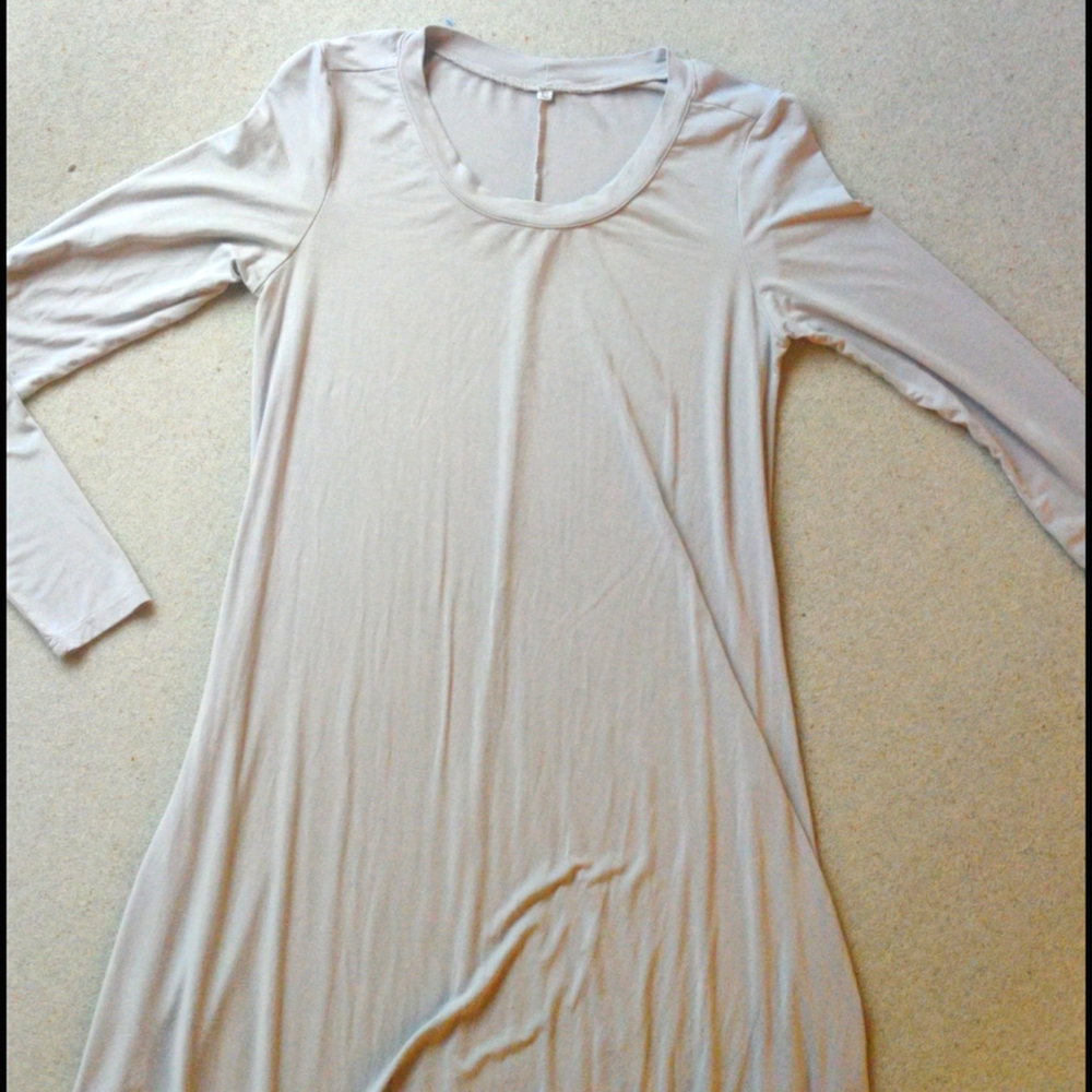 Super Soft and Stretchy Long Sleeve Dress